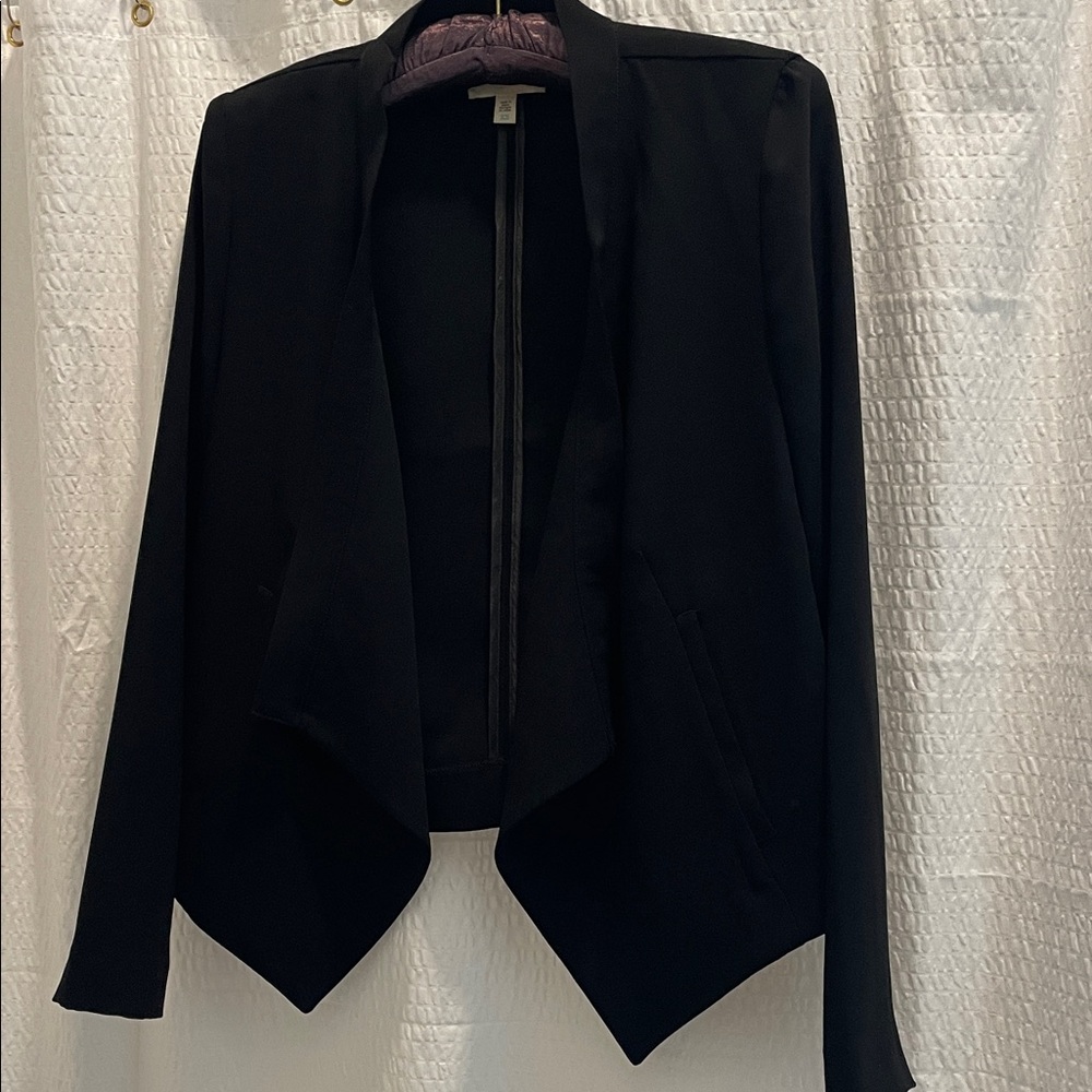 Silence + Noise Black Women's Blazer